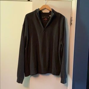 Sweater pullover 3/4 zip